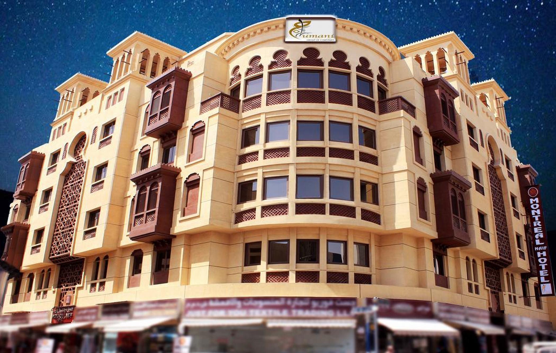 Montreal Naif Hotel Dubai Exteriör bild